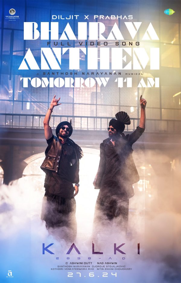 Prabhas Kalki Santhosh Narayanan Kamal Haasan Amitabh Bachchan Deepika Padukone Disha Patani