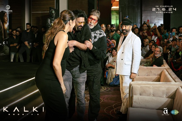 Prabhas Amitabh Bachchan Kamal Haasan Deepika Padukone Santhosh Narayanan