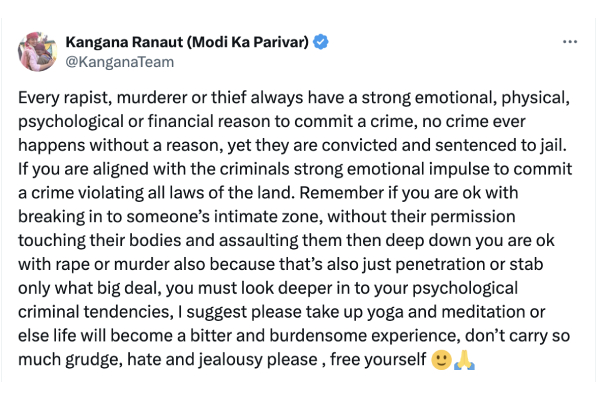 Kangana Ranaut CISF officer Twitter Kangana Ranaut CISF officer Twitter