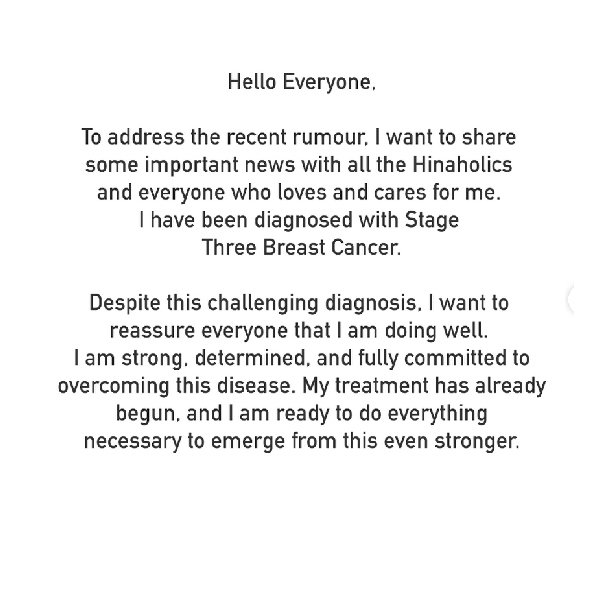 hina khan breast cancer