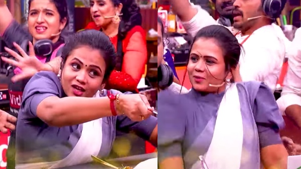 cook with comali season 5 Vijay tv manimegalai