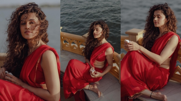 Bollywood actress Taapsee Pannu Mathias Boe photo