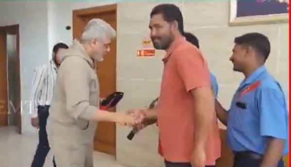 Ajithkumar Tirupathi Temple Vidamuyarchi AK Ajithkumar Tirupathi Temple Vidamuyarchi AK