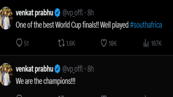 Celebrities Wishes Venkat Prabhu