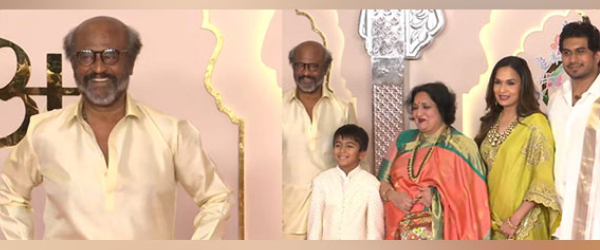 Rajinikanth Anant Ambani Radhika Merchant