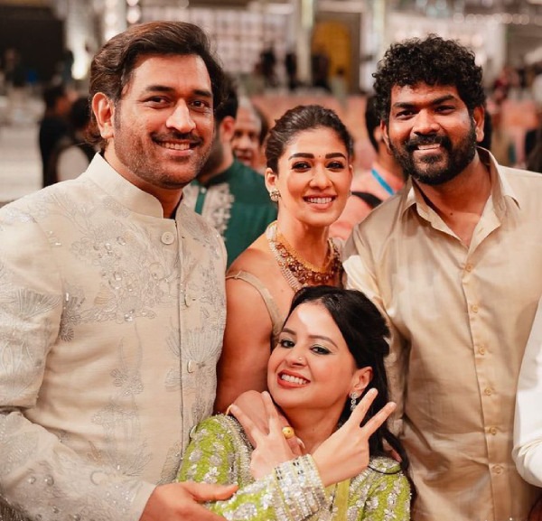 Nayanthara Vignesh Sivan MS Dhoni