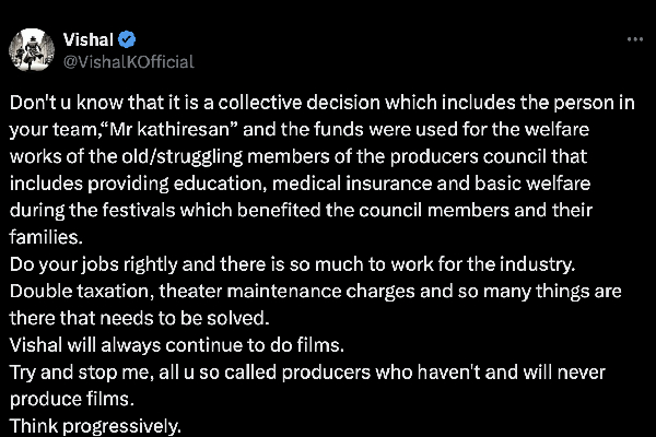 Vishal Producer Council Kollywood