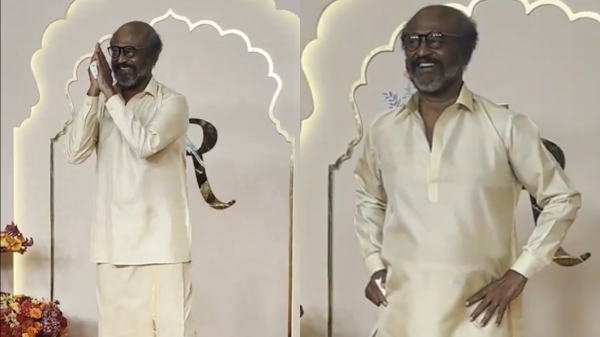 Rajinikanth Anant Ambani Radhika Merchant