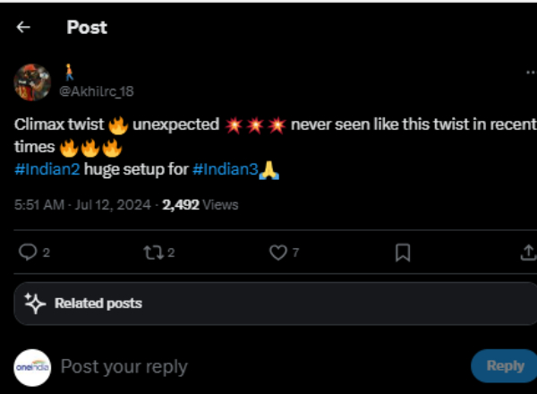 Indian 2  Review  Kamal Haasan  Shankar                           2