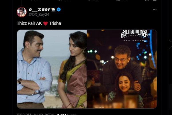 Vidamuyarchi Ajith Kumar Trisha Vidamuyarchi Ajith Kumar Trisha
