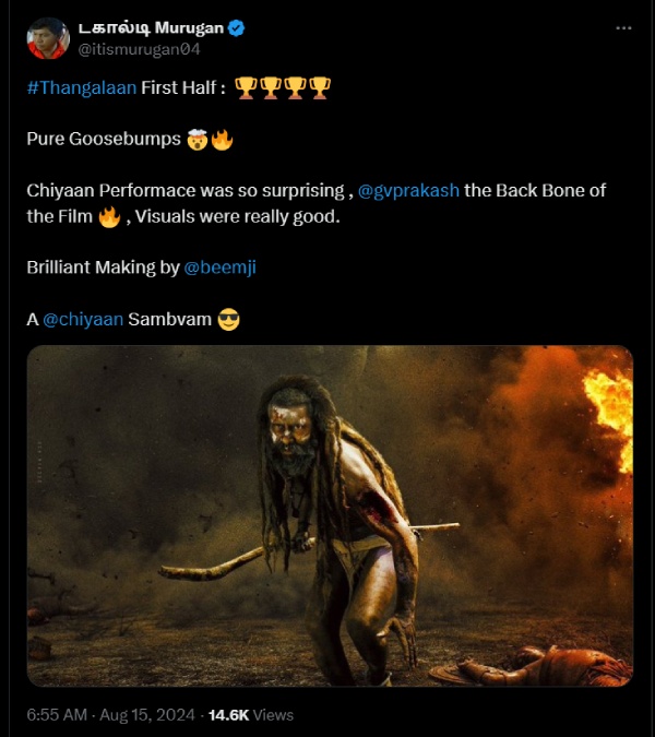 Thangalaan  Review  Chiyaan Vikram