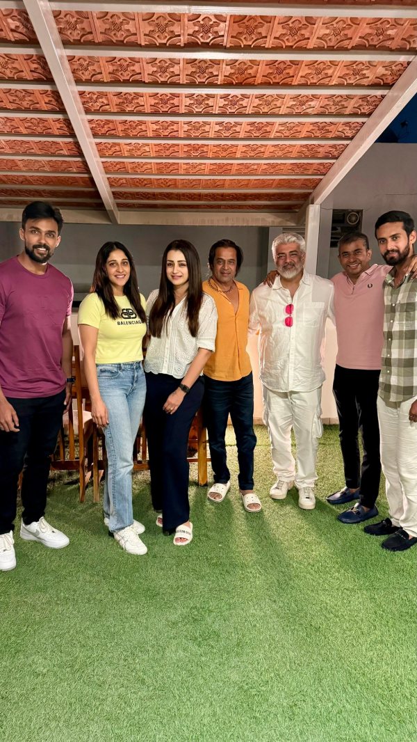 Vidamuyarchi Ajith Kumar Trisha