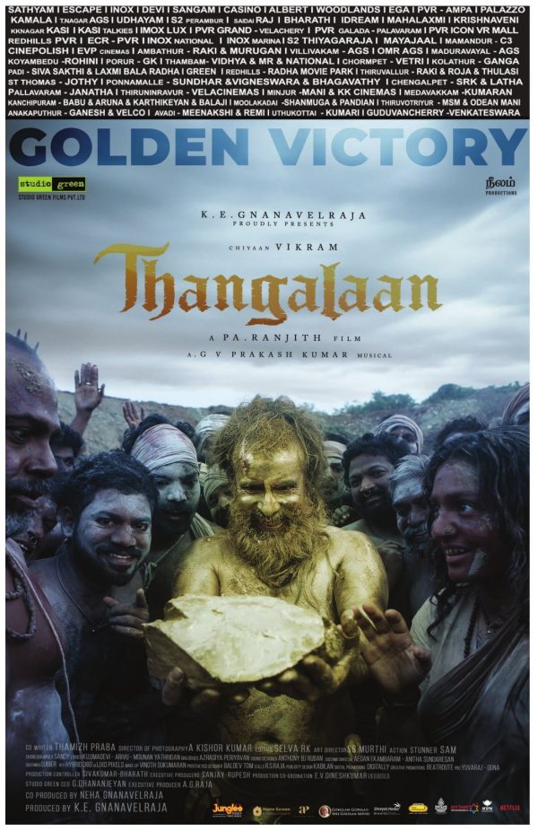 Thangalaan Blue Sattai Maran Pa Ranjith