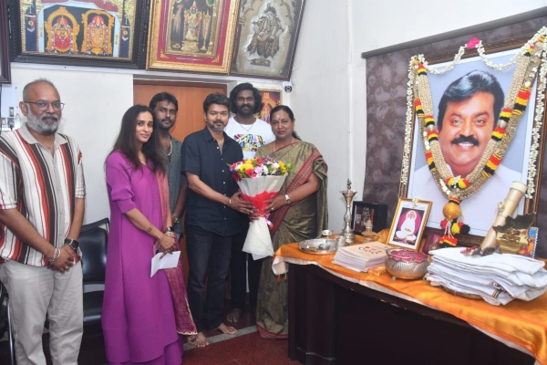 Vijay GOAT movie Premalatha Vijayakanth