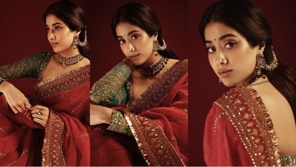 janhvi kapoor Bollywood saree