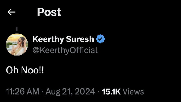 Keerthy Suresh Raghu Thatha heroine