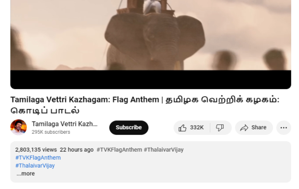 Vijay TVK Flag TVK Flag Song