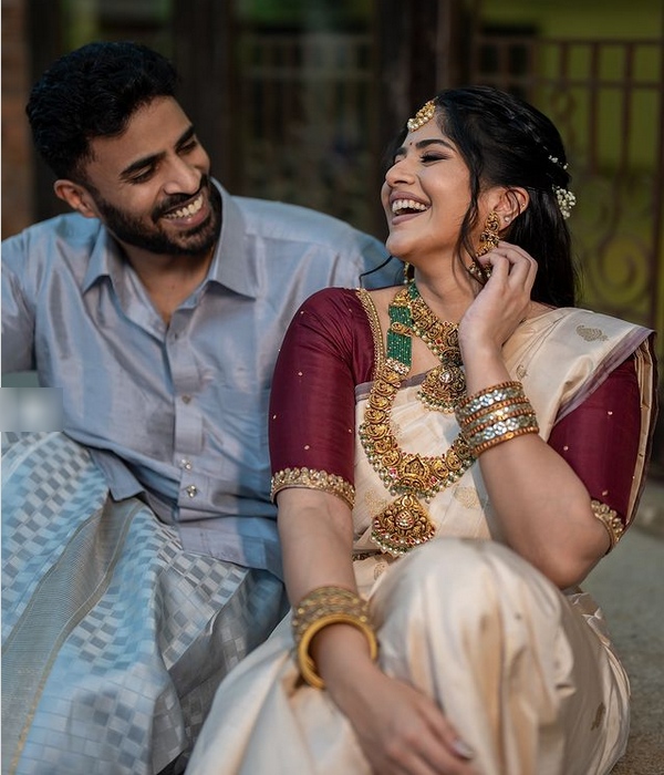 megha akash engagement