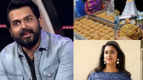 karthi tirupati laddu meiyazhagan