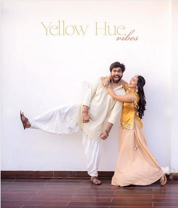 kanmani manoharan aswanth haldi kanmani manoharan aswanth haldi