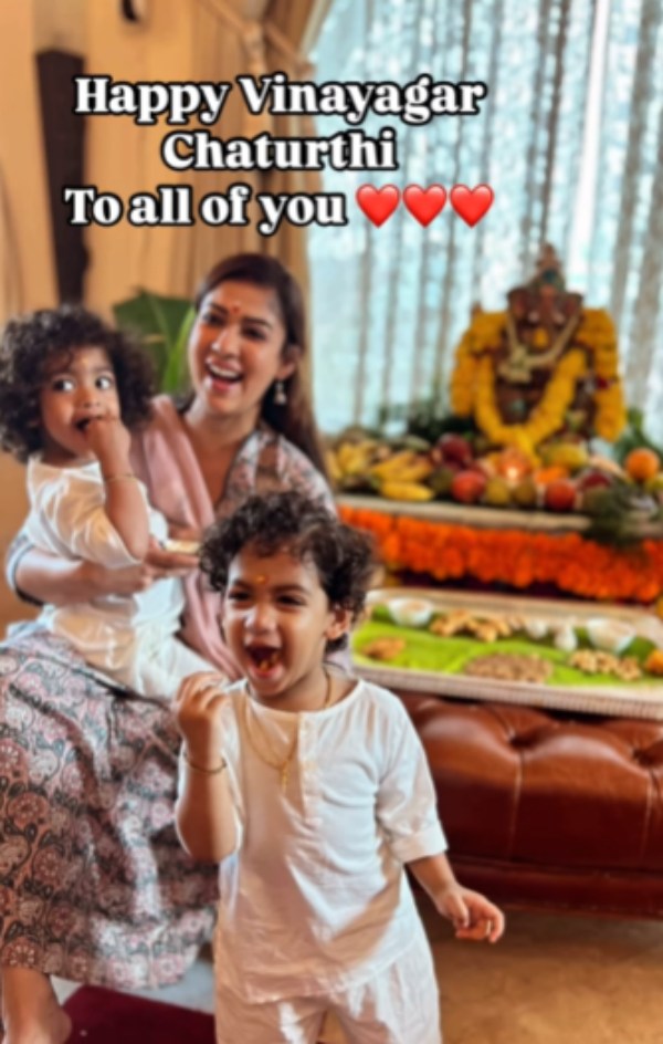 nayanthara vignesh shivan vinayagar chaturthi 2024 2024