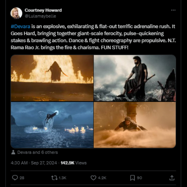 devara review jr ntr