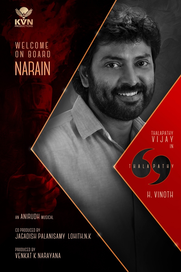 vijay thalapathy 69 movie narain