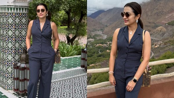 trisha vidaamuyarchi movie instagram