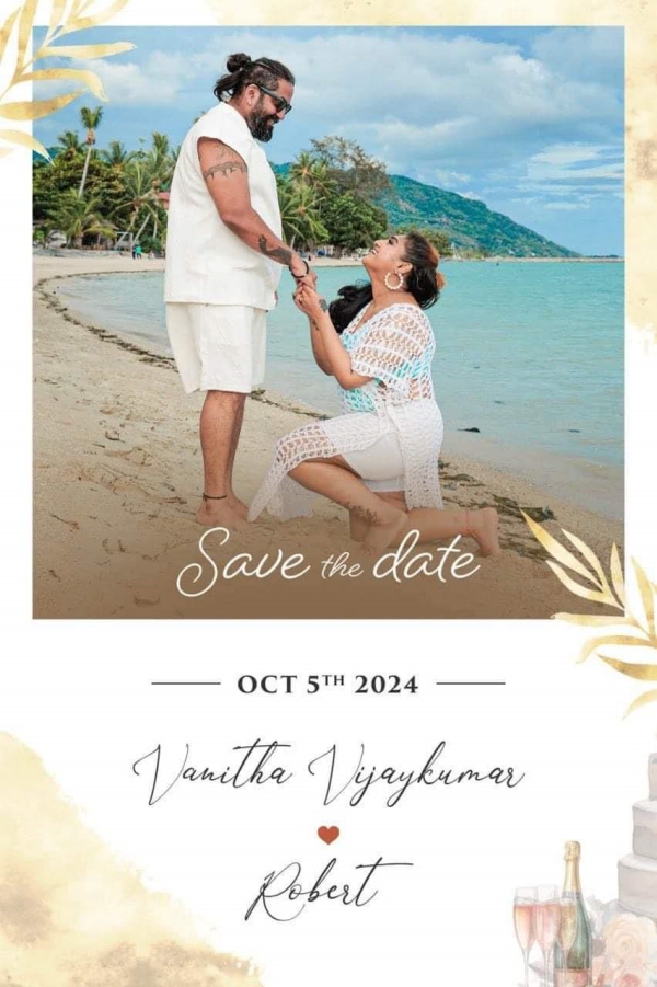 vanitha vijayakumar robert master tamil cinema