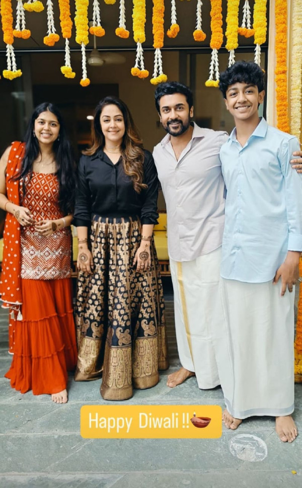 suriya jyothika diwali 2024 suriya jyothika diwali 2024