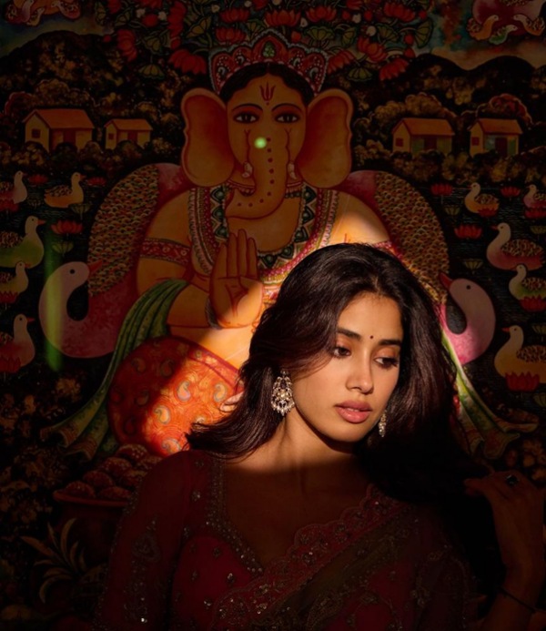 janhvi kapoor bollywood saree
