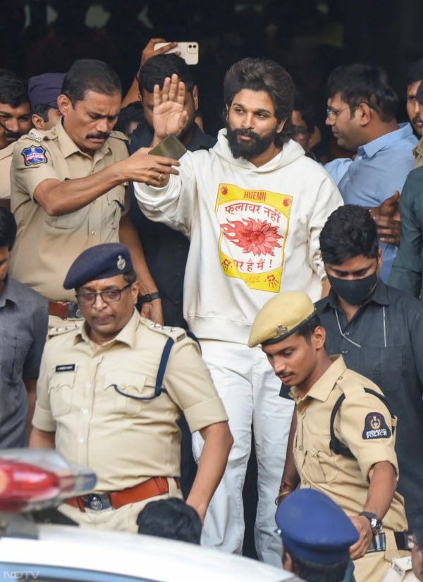 allu arjun allu arjun arrest allu arjun jail