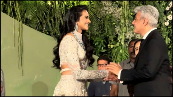 ajith kumar pv sindhu marriage vidamuyarchi