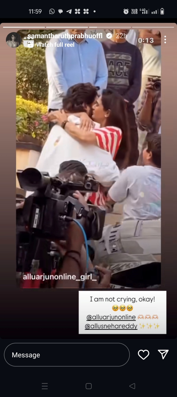 samantha allu arjun allu arjun arrest