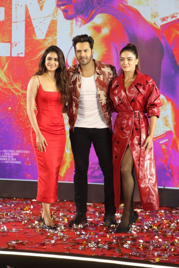 keerthy suresh baby john honeymoon