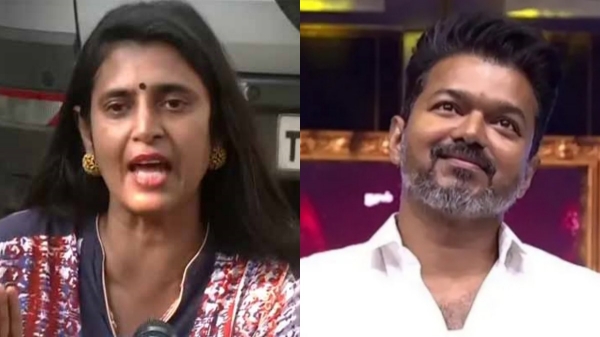 kasthuri shankar vijay speech tvk vijay