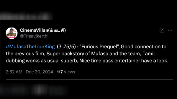 mufasa  mufasa review  the lion king