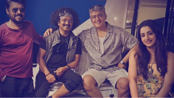 ajith kumar vidamuyarchi trisha