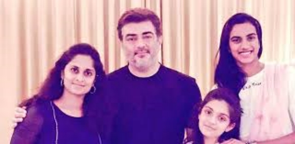 ajith kumar pv sindhu marriage vidamuyarchi