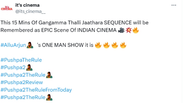 Pushpa 2 Twitter Review