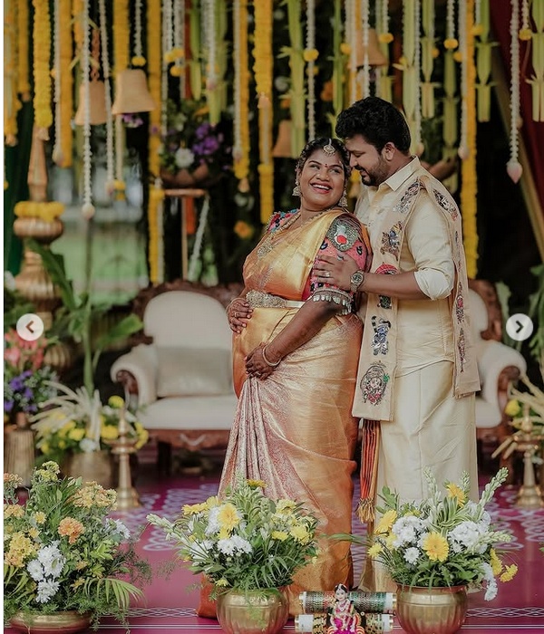 robo shankar indraja shankar baby shower