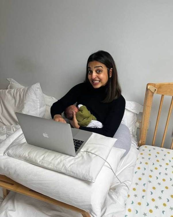 radhika apte benedict taylor first child