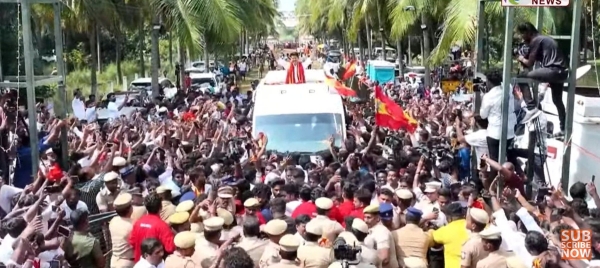 Vijay TVK Parandur Airport