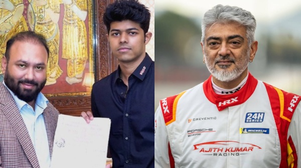 ajithkumar jason sanjay vijay son ajithkumar racing