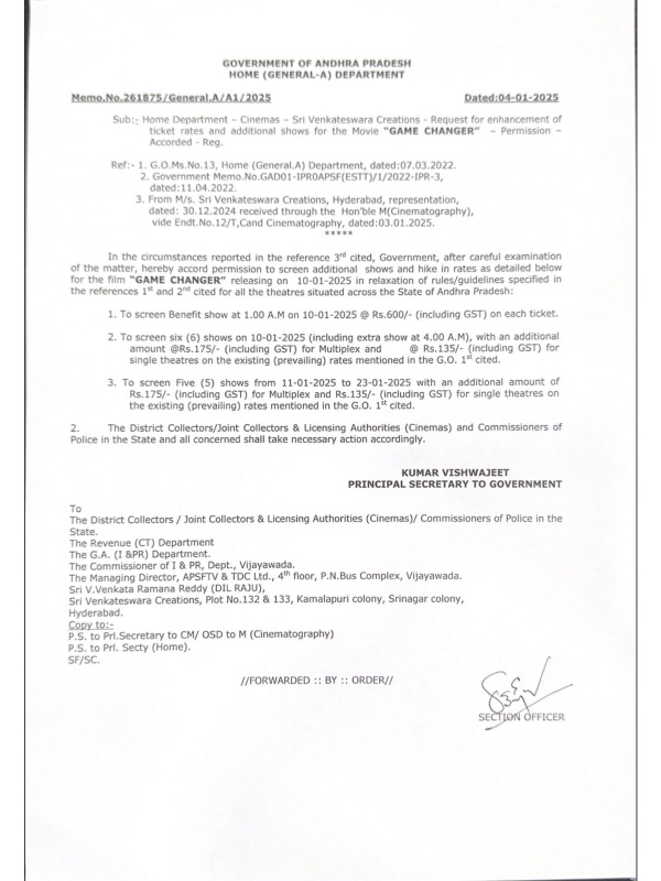 ram charan shankar game changer movie