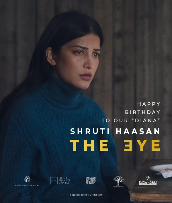 shruti haasan the eye hollywood