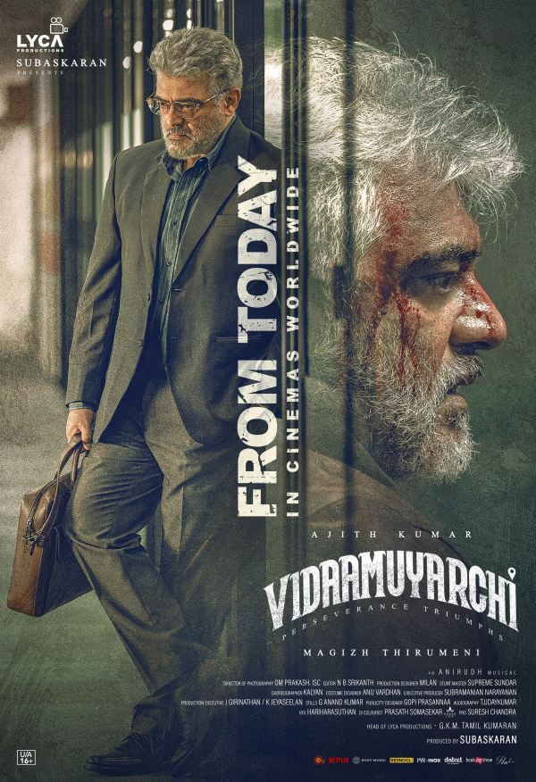 ajithkumar vidaamuyarchi fdfs vidaamuyarchi