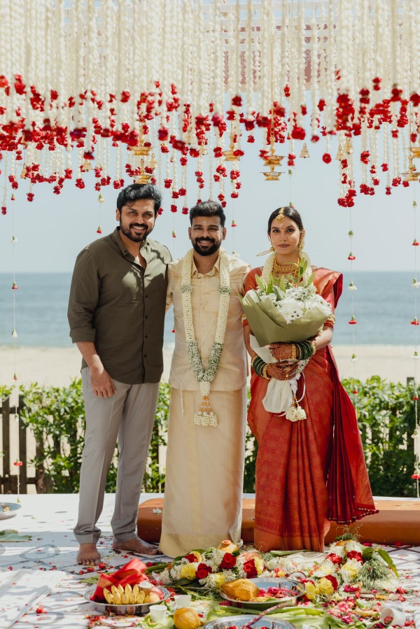 cinematographer thamizh azhagan celebrity marriage karthi
