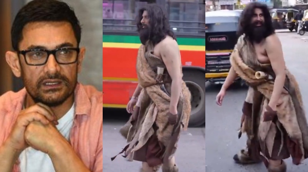 aamir khan bollywood aamir khan caveman video