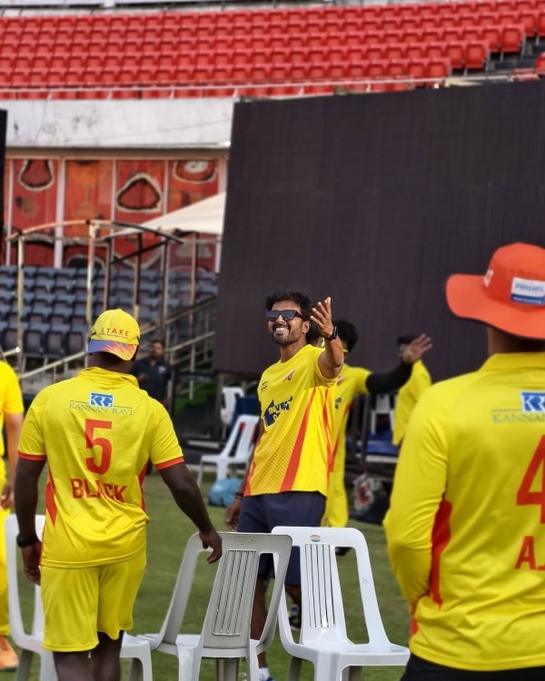 CCL 2025 Chennai Rhinos Vikranth 2025 CCL 2025 Chennai Rhinos Vikranth 2025